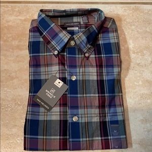 NWT Van Heusen plaid long sleeved shirt